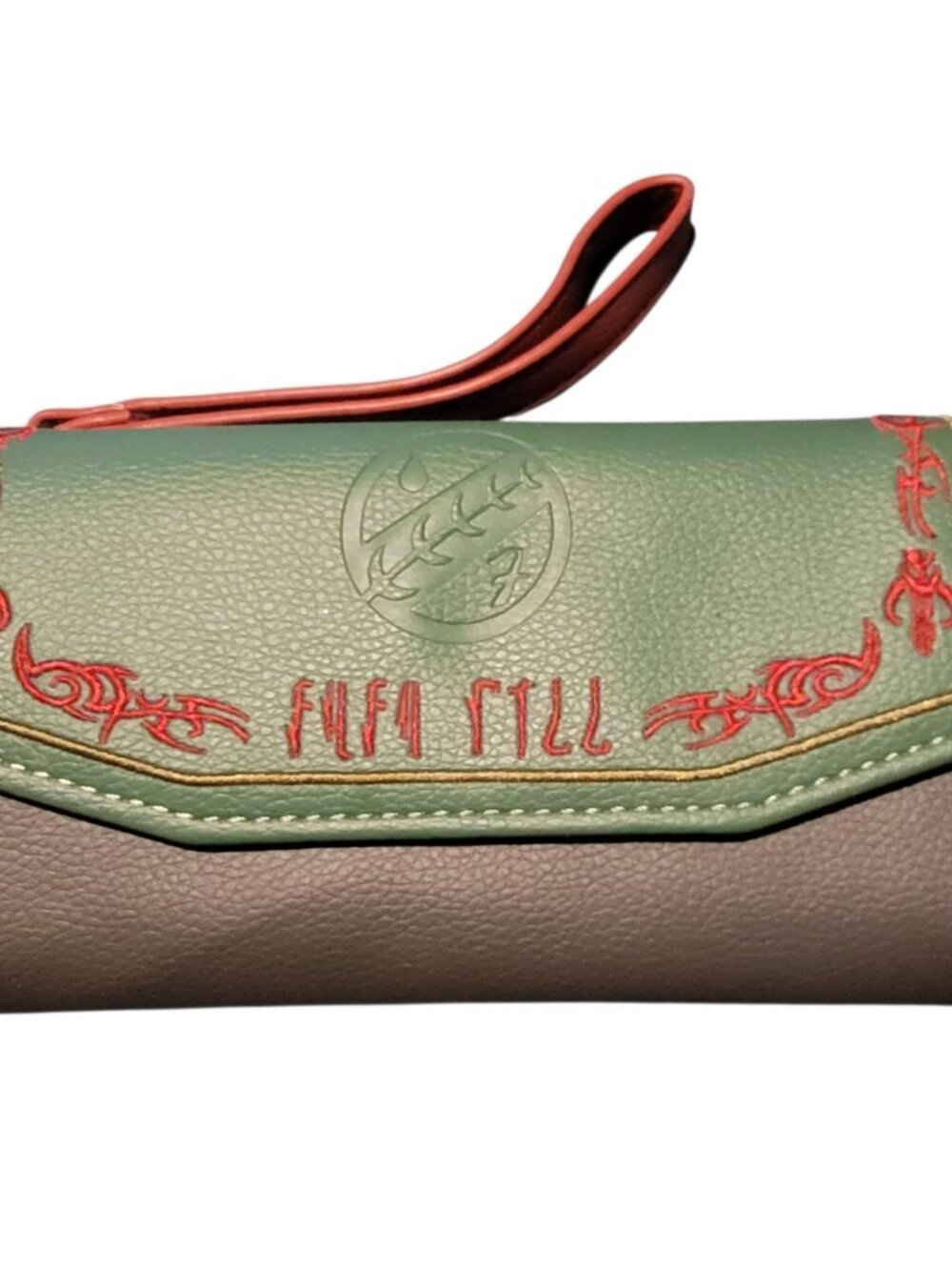 Danielle Nicole Boba Fett Embroidered Wallet Faux Leather Star Wars